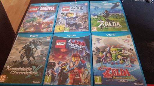 Zdjęcie oferty: Gry Nintendo Wii U Zelda Xenoblade Lego