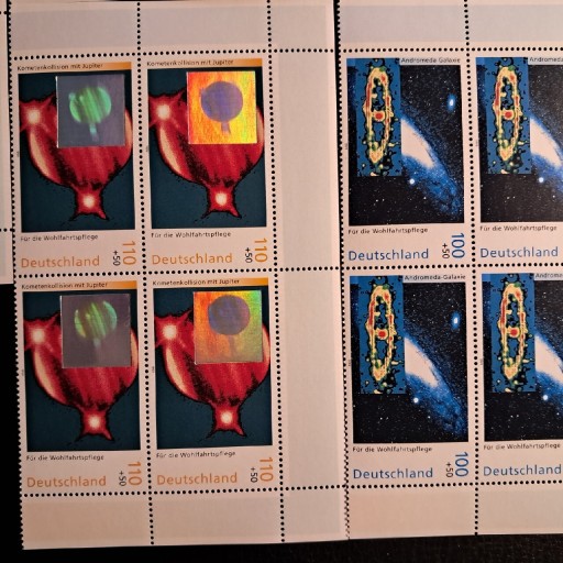 Zdjęcie oferty: RFN  kosmos 1999. 4-bloki czyste