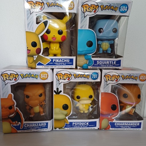 Zdjęcie oferty: Zestaw 5 figurek POP! Pokemon