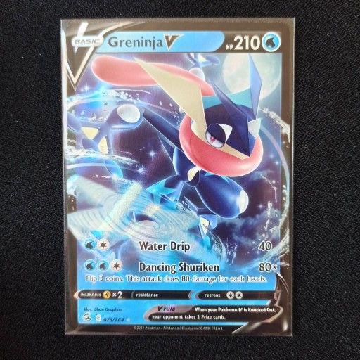 Zdjęcie oferty: Pokémon Greninja V Fusion Strike 73/264
