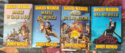 Zdjęcie oferty: Imperium Człowieka tom 1-4 David Weber John Ringo