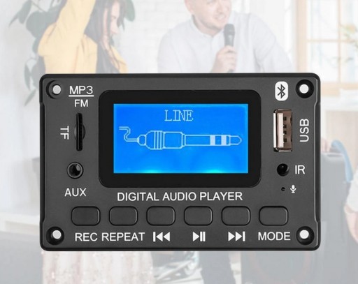 Zdjęcie oferty: Panel MP3 Bluetooth 5.0 WMA WAV TF USB Radio FM