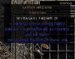 Zdjęcie oferty: 2 x Kamień Jordana / Soj  Diablo 2 LOD NOWY LADDER