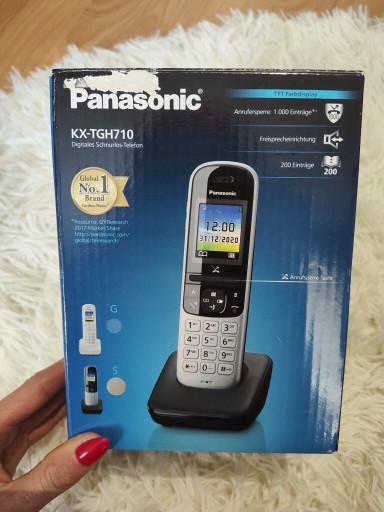 Zdjęcie oferty: Telefon stacjonarny Panasonic KX-TGH710
