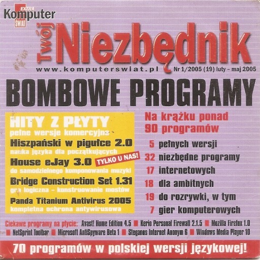 Zdjęcie oferty: 10 CD z programami