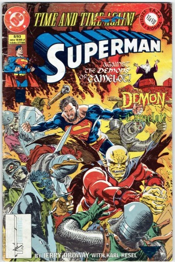 Zdjęcie oferty: Superman Nr 8/93 TM-Semic - Time And Time Again
