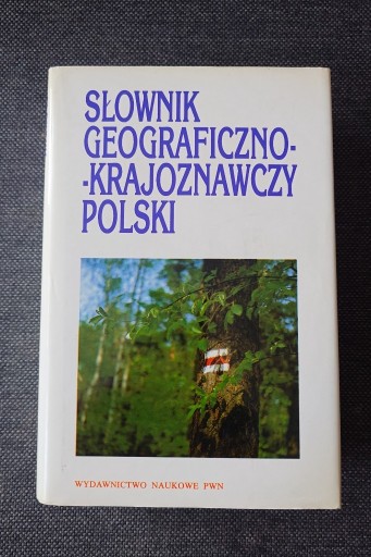 Zdjęcie oferty: PWN SŁOWNIK GEOGRAFICZNO-KRAJOZNAWCZY POLSKI