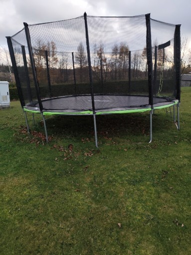 Zdjęcie oferty: Trampolina ogrodowa z siatką zewnętrzną dla dzieci 496cm 16FT - Zipro