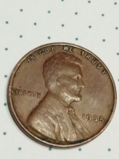 Zdjęcie oferty: Moneta 1 cent usa Lincoln 1935