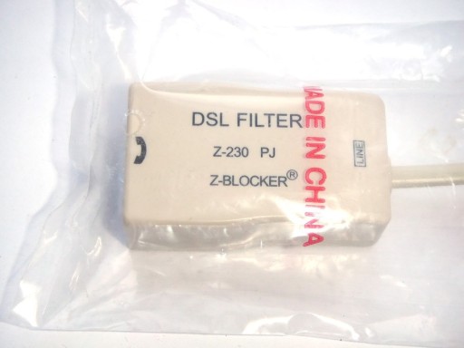 Zdjęcie oferty: Filtr DSL mikrofiltr DSL Z-blocker Z-230 PJ