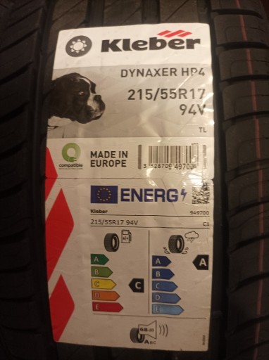 Zdjęcie oferty: Opony letnie Kleber Dynaxer 215/55 R17