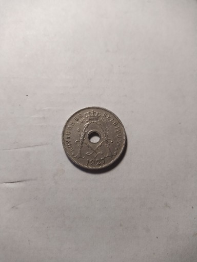 Zdjęcie oferty: Belgia 25 cent 1927 Belgique