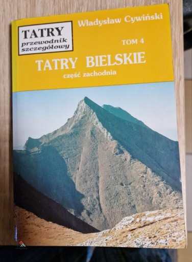 Zdjęcie oferty: Tatry.Przewodnik szczeg. t. 4. T.Bielskie, cz.zach