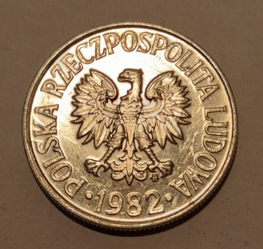 Zdjęcie oferty:  50 groszy z 1982 roku PRL w super stanie 