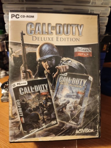 Zdjęcie oferty: Call of Duty Deluxe Edition + BF1942 + Kinect 