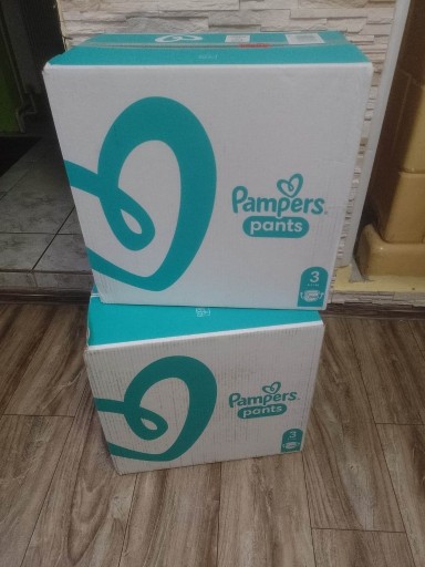 Zdjęcie oferty: Pieluchomajtki Pampers Pants R3 2x204 szt.