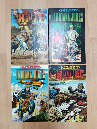 Zdjęcie oferty: Młody Indiana Jones kolekcja 93 - 4 numery