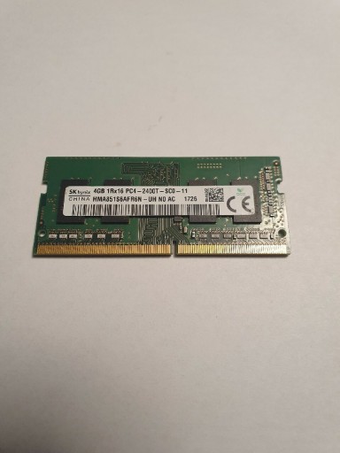 Zdjęcie oferty: Pamięć do laptopa Hynix DDR4, 4GB, 2400MHz, CL17 