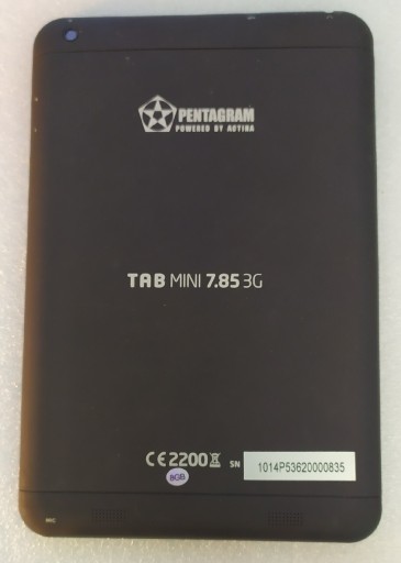 Zdjęcie oferty: Tablet TAB MINI 7.85 3G Pentagram Mercedes 