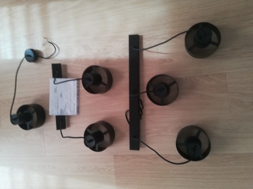 Zdjęcie oferty: 3 x Sigma Rif czarne plafony komplet Nowe! 