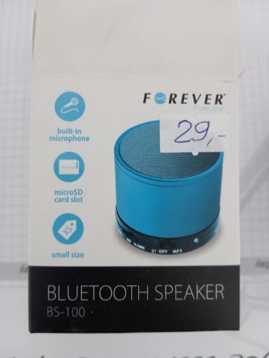 Zdjęcie oferty: Głośnik Bluetooth Forever BS-100