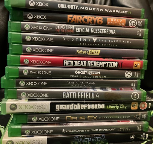 Zdjęcie oferty: Kolekcja gier Xbox One / Series X - warto!