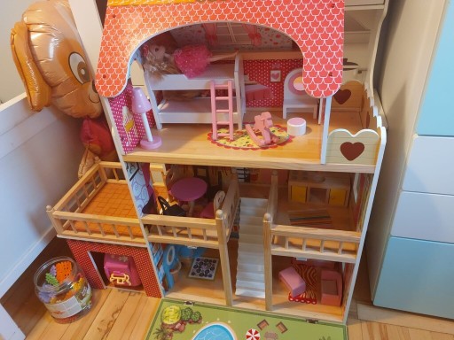 Zdjęcie oferty: Domek dla lalek Kinderplay Domek dla lalek 90 cm
