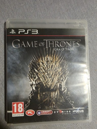 Zdjęcie oferty: Game of Thrones / Gra O Tron PlayStation 3 