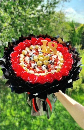 Zdjęcie oferty: Bukiet Jadalny z mydlanymi różami, prezent