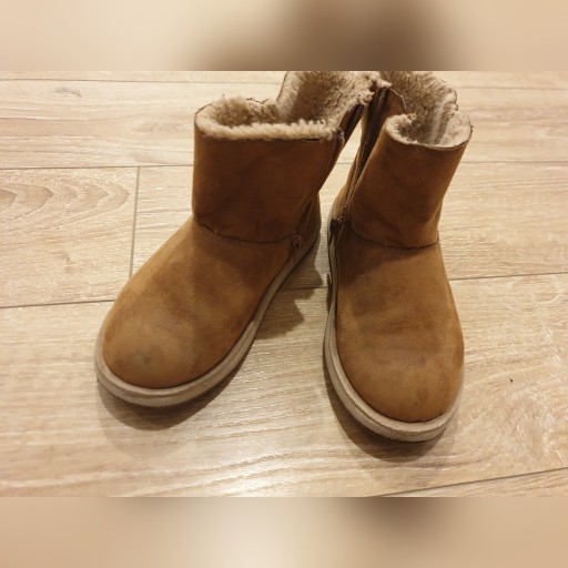 Zdjęcie oferty: Buty zimowe ZARA 25 i 26 kozaczki 