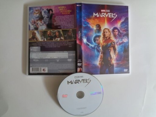 Zdjęcie oferty: DVD - MARVELS stan +bdb