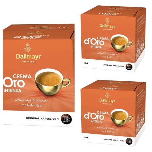 Zdjęcie oferty: Kawa Dolce Gusto Dallmayr Crema d'ORO  Intens 3x16