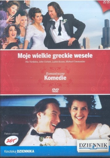 Zdjęcie oferty: MOJE WIELKIE GRECKIE WESELE - DVD komedia romantyc