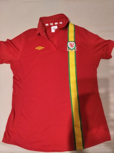 Zdjęcie oferty: Koszulka Umbro reprezentacji Walii roz.40 M