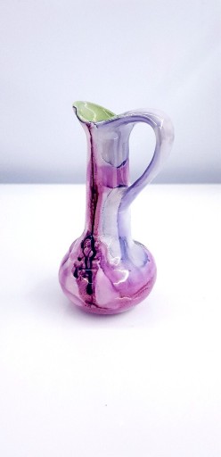 Zdjęcie oferty: Ceramiczny tęczowy wazonik