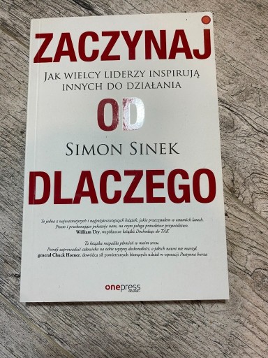 Zdjęcie oferty: Zaczynaj od dlaczego Jak wielcy liderzy... 