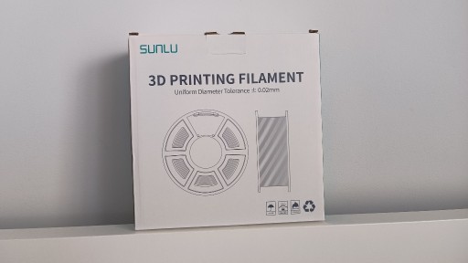 Zdjęcie oferty: Filament SUNLU PLA+ czarny black