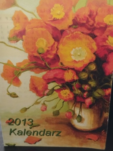 Zdjęcie oferty: Kalendarzyk listkowy składany 2013