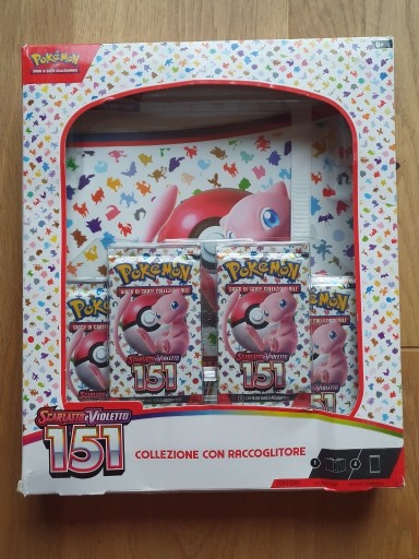 Zdjęcie oferty: Pokemon TCG Binder Mew 151 Album włoski