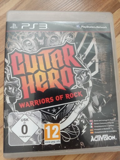 Zdjęcie oferty: Guitar hero warriors od rock ps3