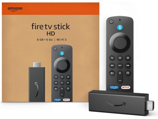 Zdjęcie oferty: Fire TV Stick HD + LiveTV/PPV/VOD 3Mies Free. Odtwarzacz Firestick HD