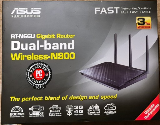 Zdjęcie oferty: ASUS RT-N66U Gigabit router