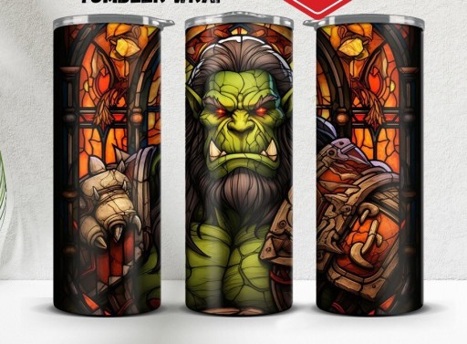 Zdjęcie oferty: Kubek termiczny stalowy z nadrukiem Warcraft 