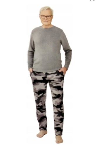 Zdjęcie oferty: Nowa ciepła zimowa piżama polarowa męska M , XXL 