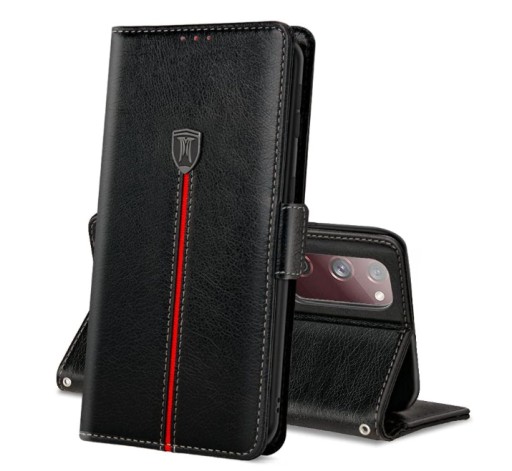 Zdjęcie oferty: MAMA MOUTH Etui na telefon Samsung Galaxy S23 FE skórzane czarne