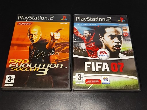 Zdjęcie oferty: PRO EVOLUTUION SOCCER 3 PES 3 FIFA 07 PS2 PL/ENG