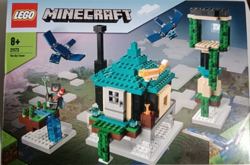Zdjęcie oferty: LEGO Minecraft 21173 - podniebna wieża 