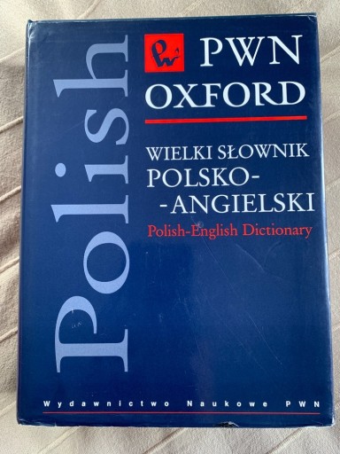 Zdjęcie oferty: Wielki słownik Polsko-Angielski PWN   C