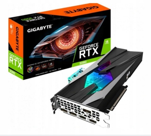 Zdjęcie oferty: Gigabyte RTX 3080 Gaming Waterforce WB 10G Zestaw