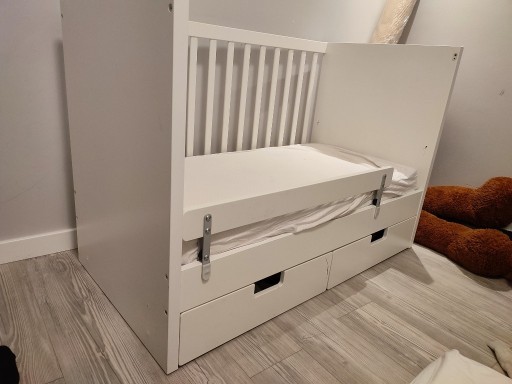 Zdjęcie oferty: łóżko ikea stuva (rama, szuflady, szczebelki)